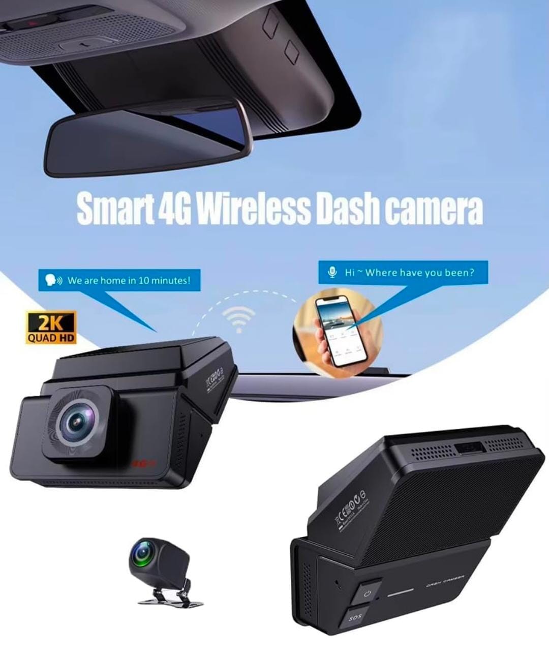 JT-D111 1CH 4G DASHCAM